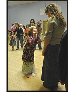 Photo of a woman and a child